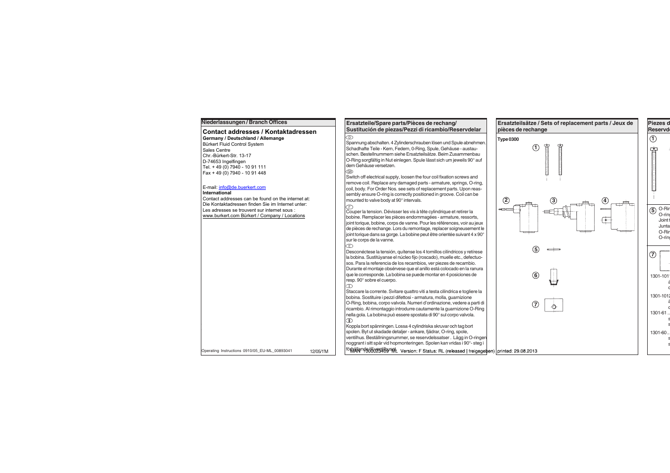 Burkert Type 0300 User Manual | Page 4 / 6