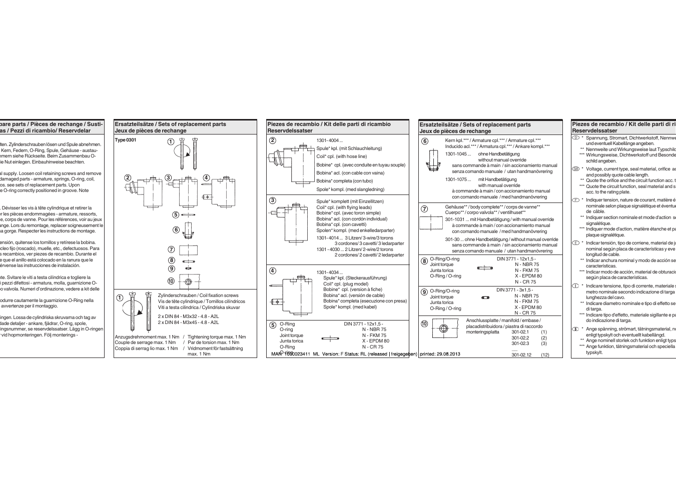Burkert Type 0301 User Manual | Page 5 / 6