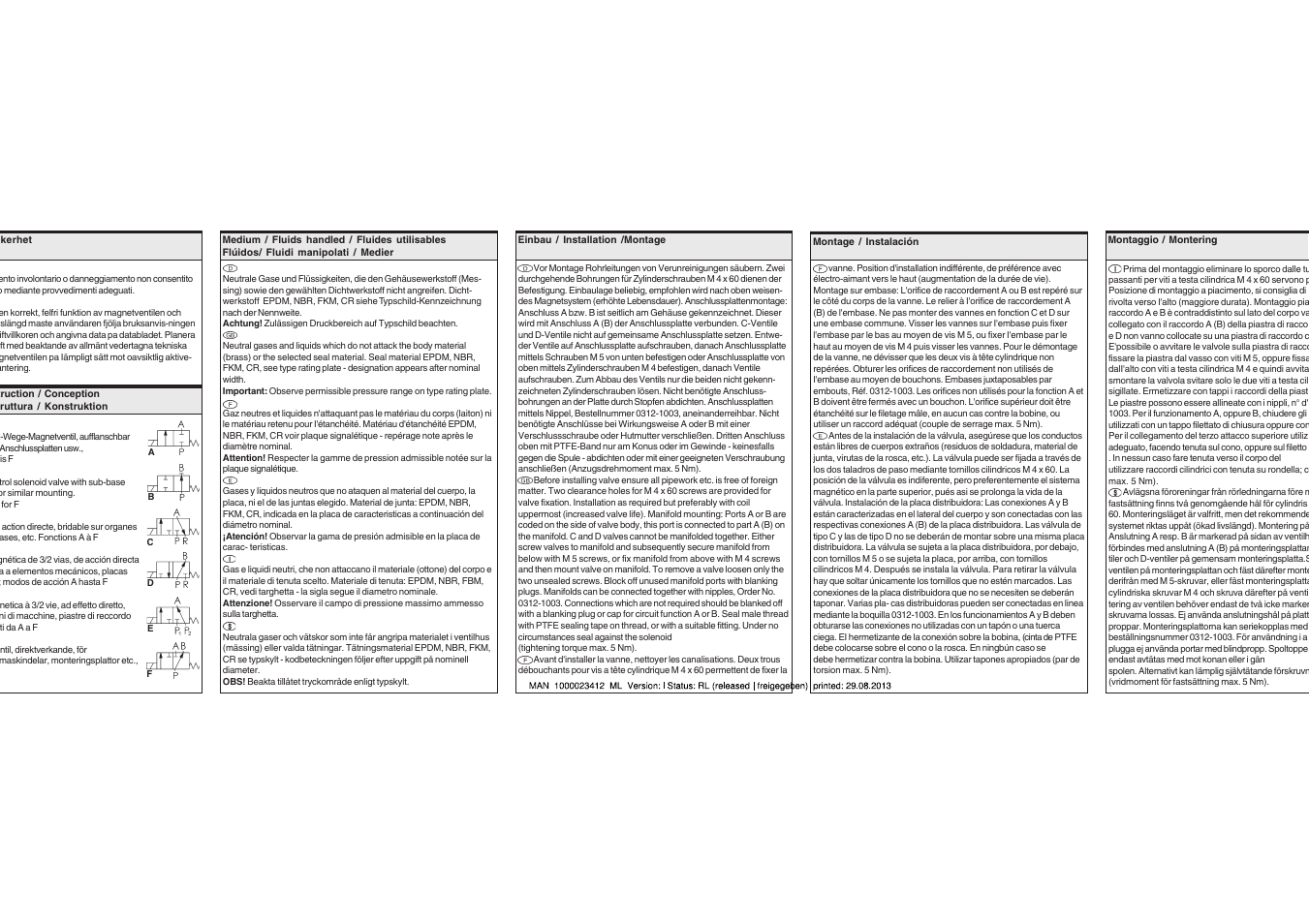 Burkert Type 0312 User Manual | Page 2 / 6