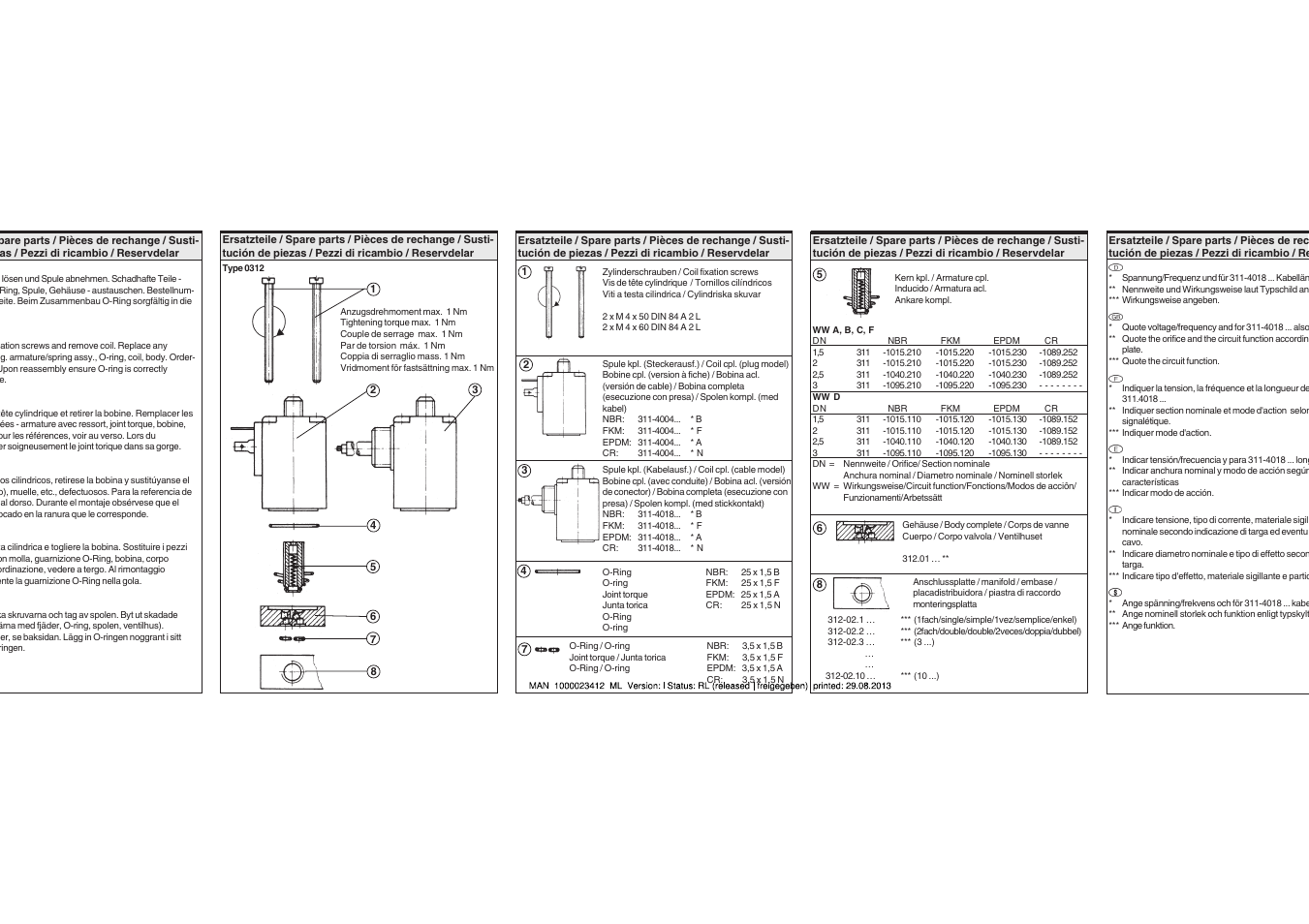 Burkert Type 0312 User Manual | Page 5 / 6