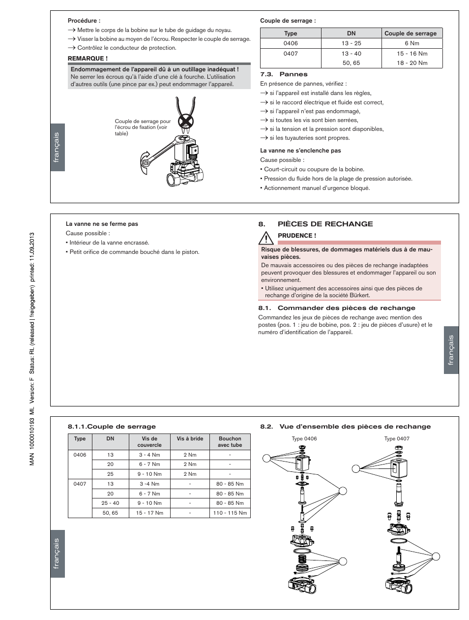 Burkert Type 0407 User Manual | Page 14 / 15