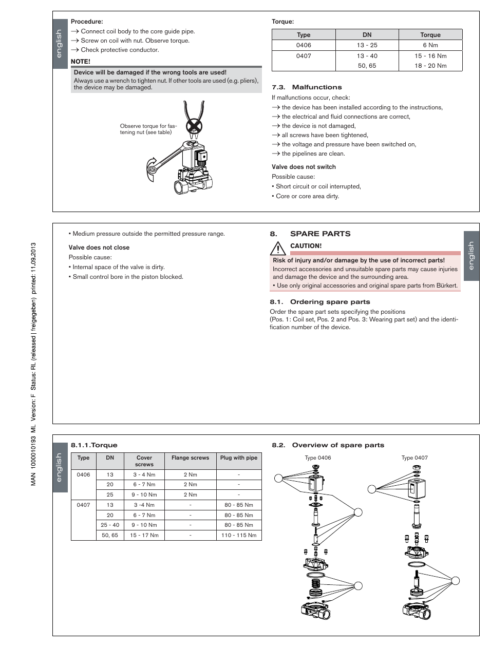 Burkert Type 0407 User Manual | Page 4 / 15