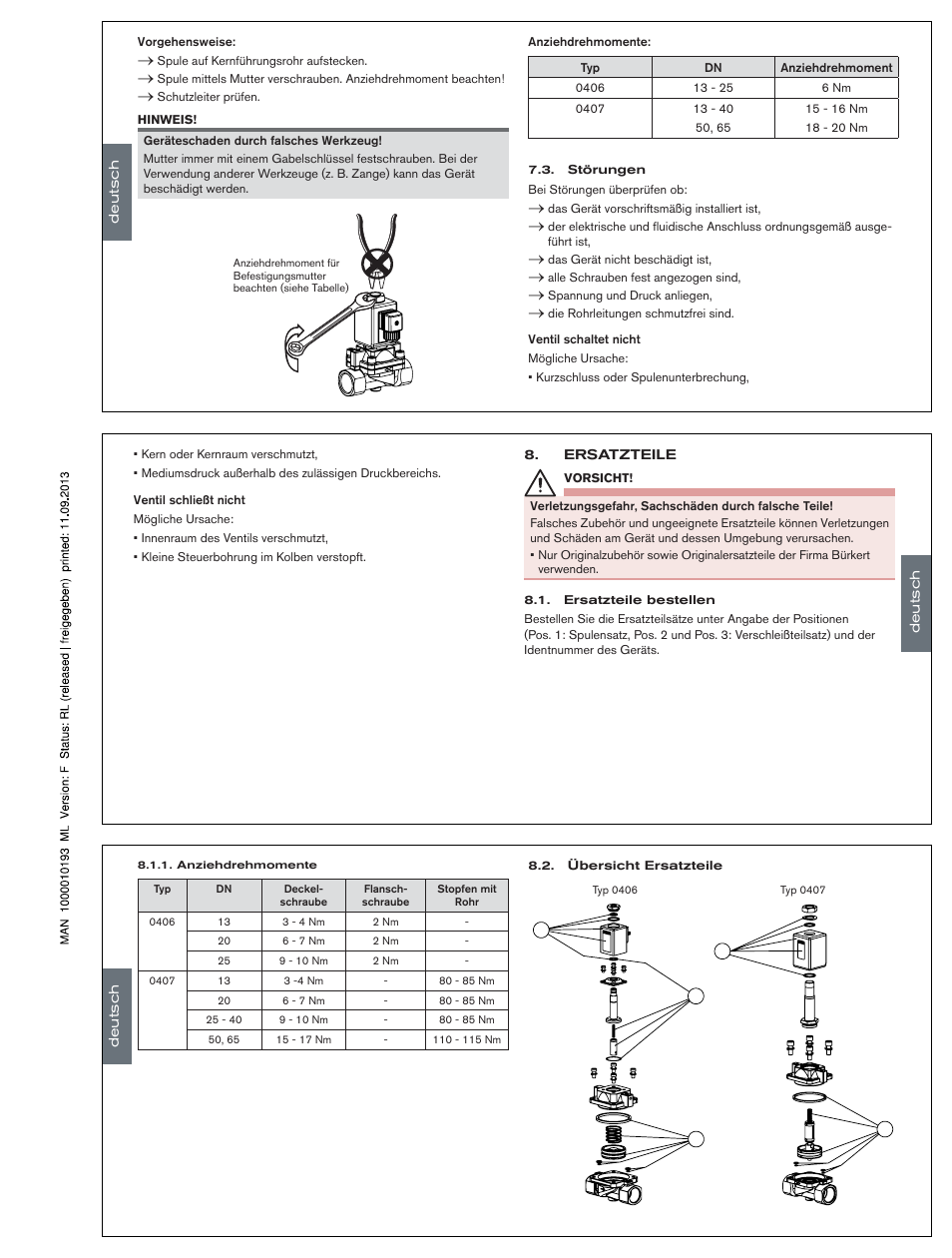 Burkert Type 0407 User Manual | Page 9 / 15