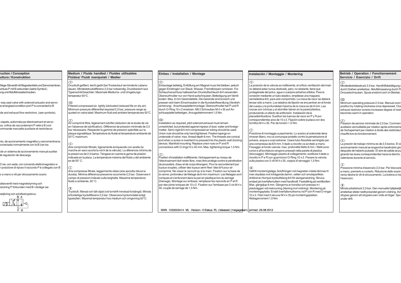 Burkert Type 0420 User Manual | Page 2 / 6