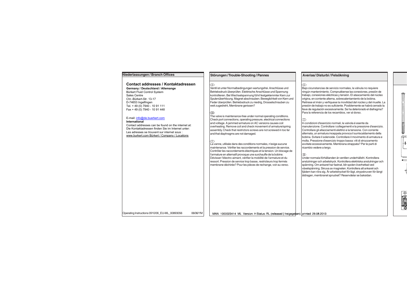 Burkert Type 0420 User Manual | Page 4 / 6