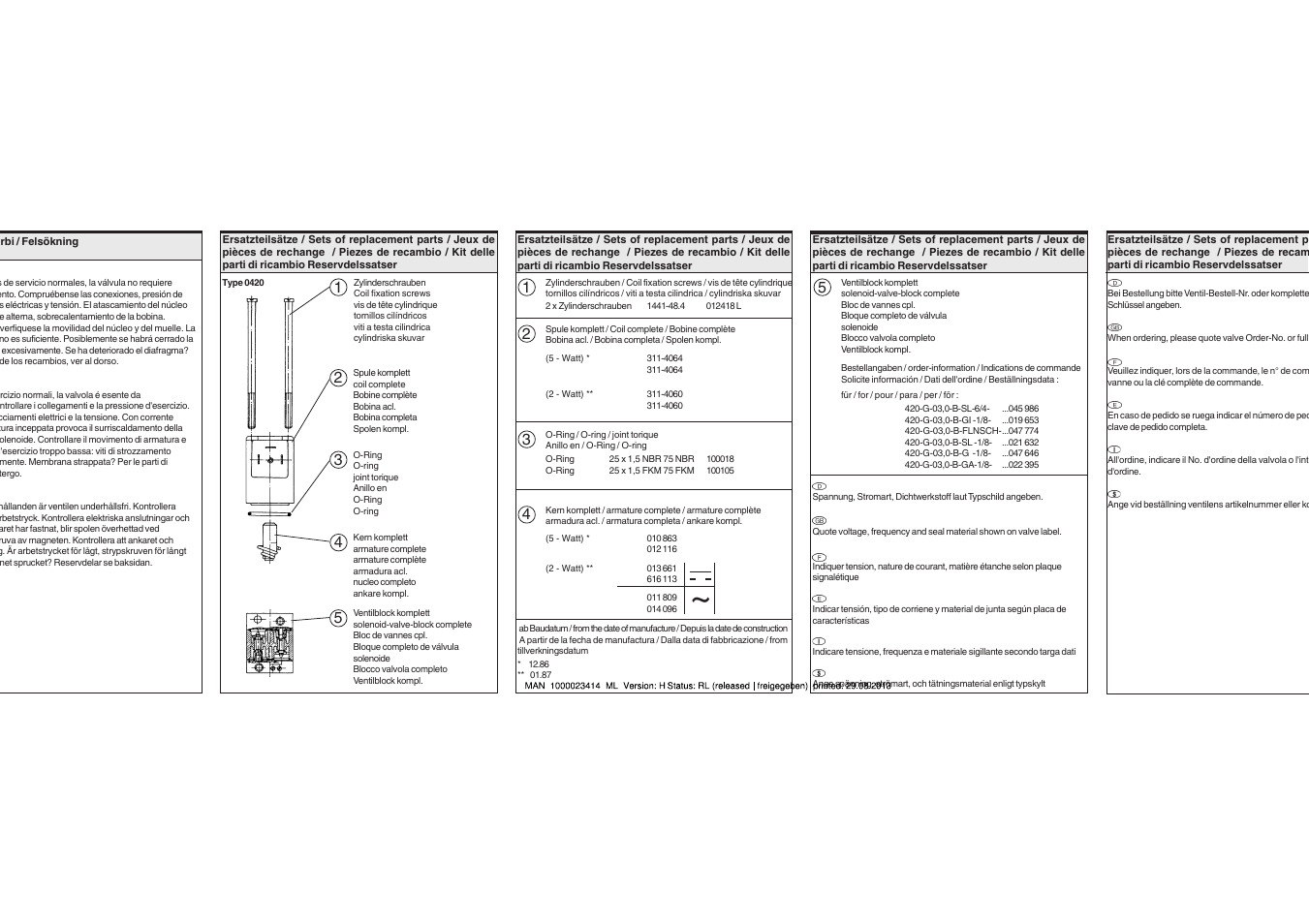 Burkert Type 0420 User Manual | Page 5 / 6