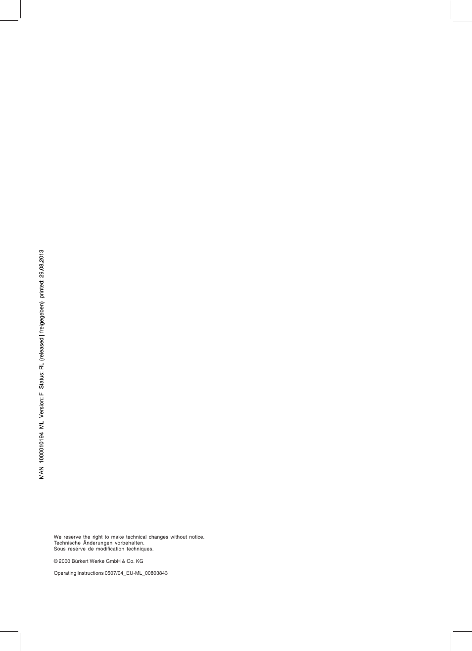 Burkert Type 0450 User Manual | Page 2 / 52
