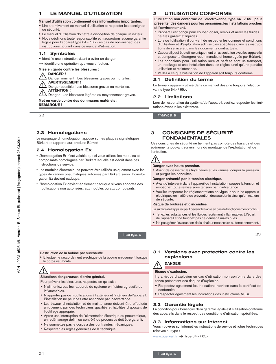 Burkert Type 0654 User Manual | Page 10 / 13