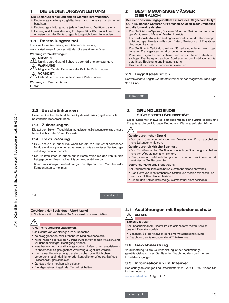 Burkert Type 0654 User Manual | Page 6 / 13