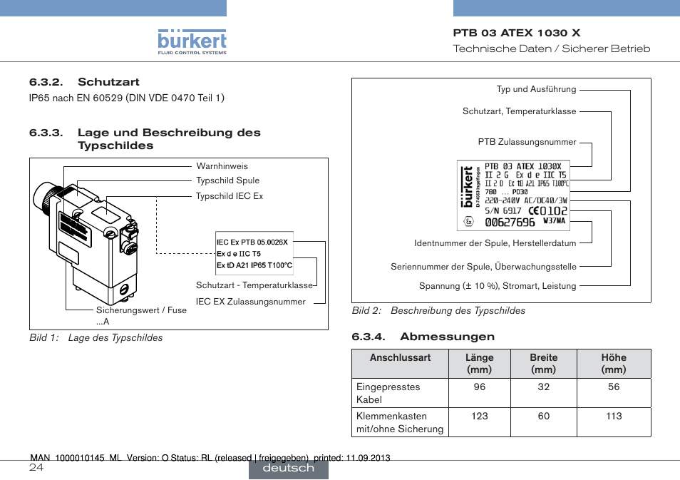 Burkert Type 0789 User Manual | Page 24 / 46