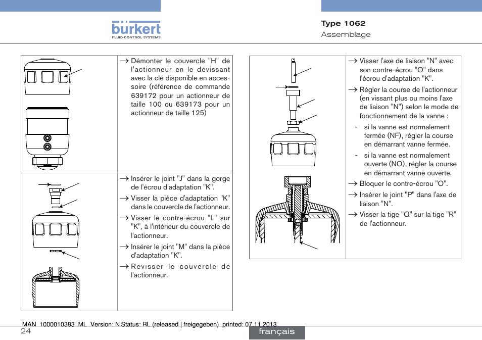 Burkert Type 1062 User Manual | Page 96 / 112