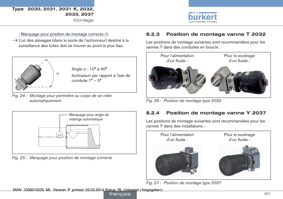 Burkert Type 2037 User Manual | Page 91 / 106