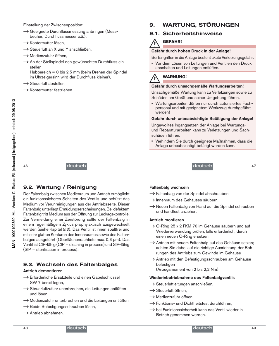 Burkert Type 2080 User Manual | Page 13 / 21