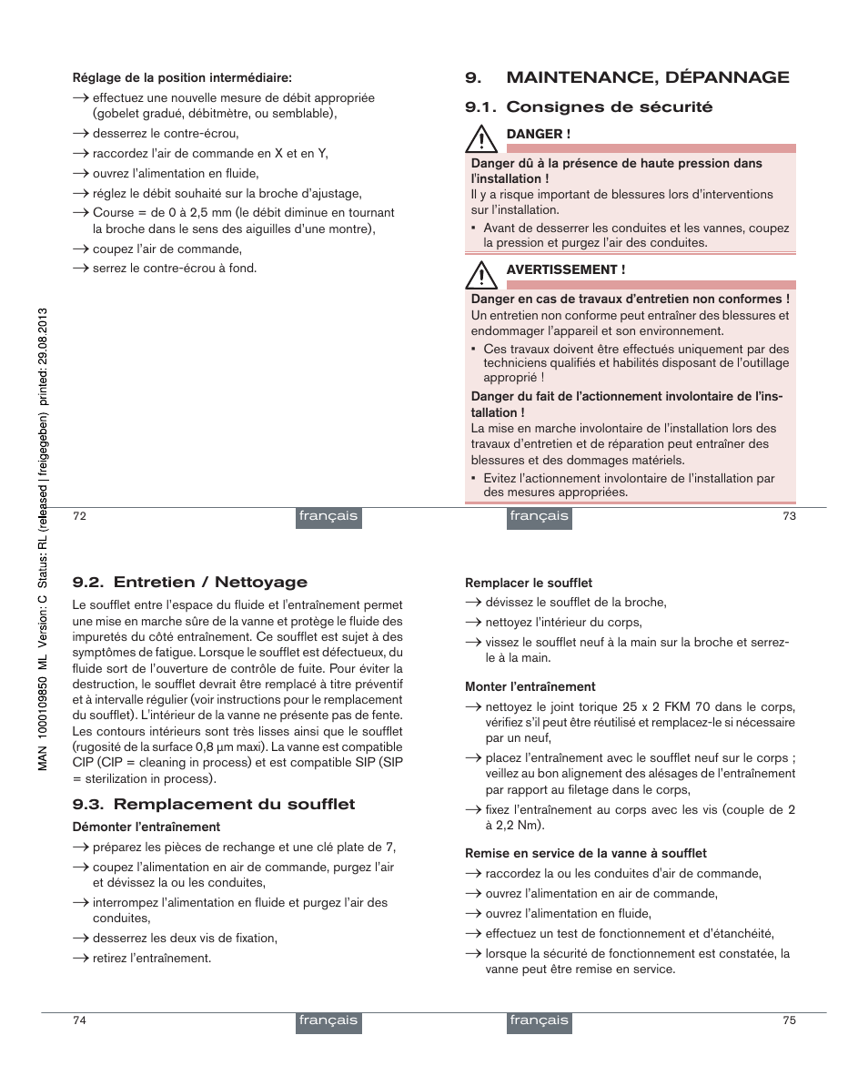 Burkert Type 2080 User Manual | Page 20 / 21