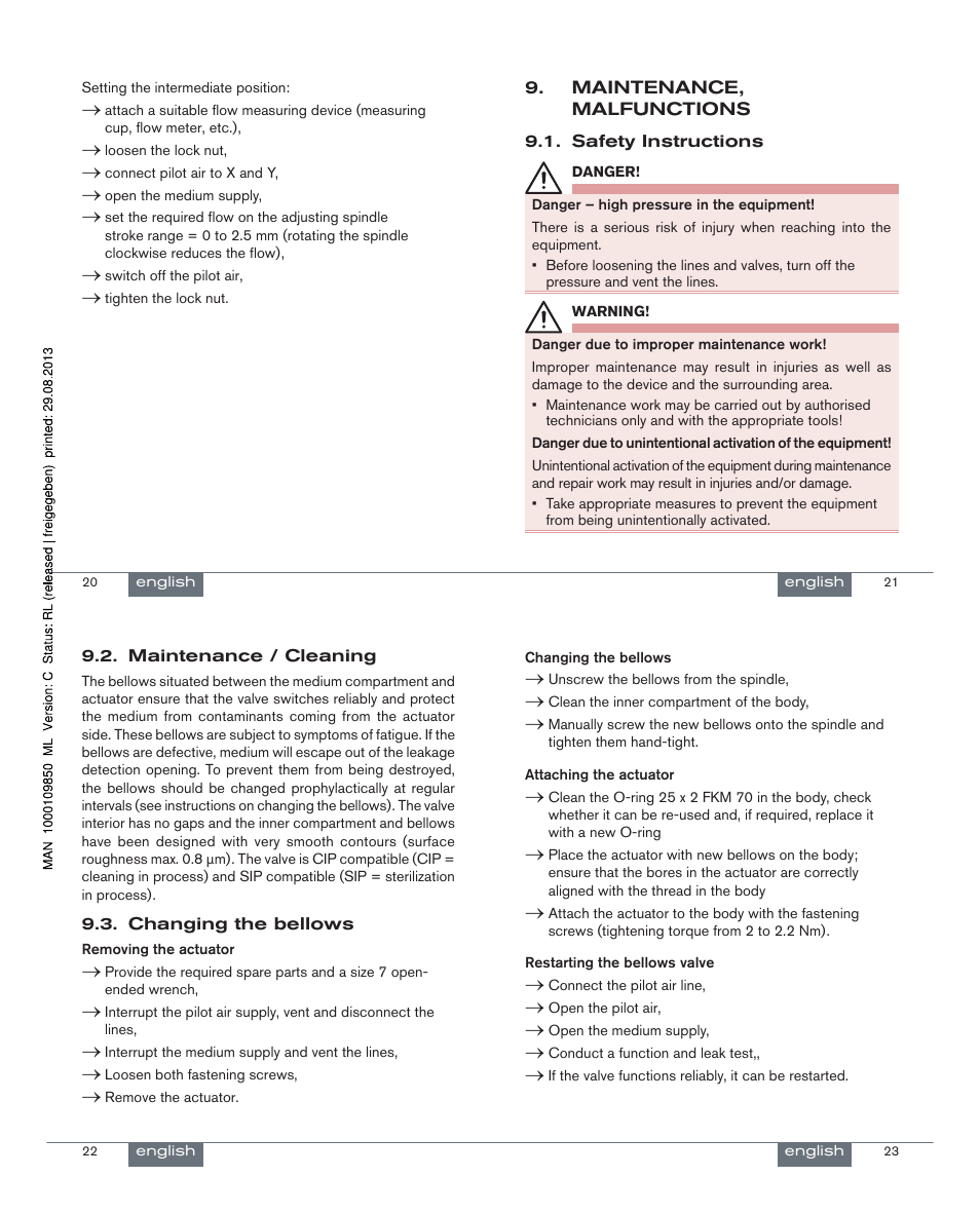 Burkert Type 2080 User Manual | Page 6 / 21