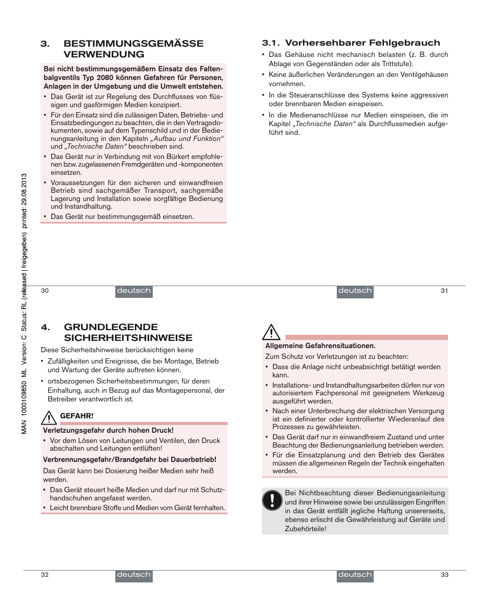 Burkert Type 2080 User Manual | Page 9 / 21