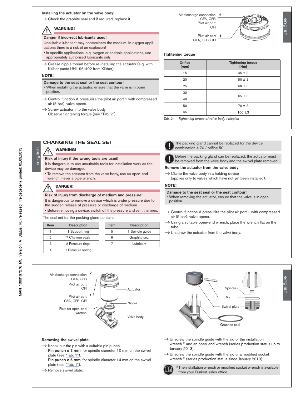 Burkert Type 2100 User Manual | Page 3 / 12