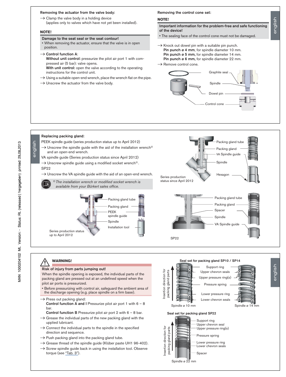 Burkert Type 2300 User Manual | Page 3 / 11