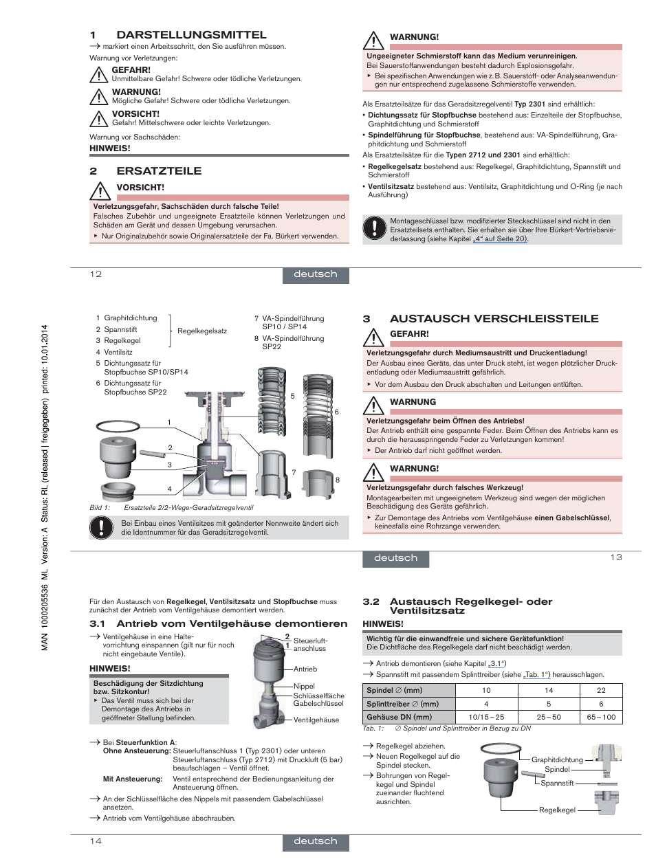 Burkert Type 2712 User Manual | Page 6 / 12