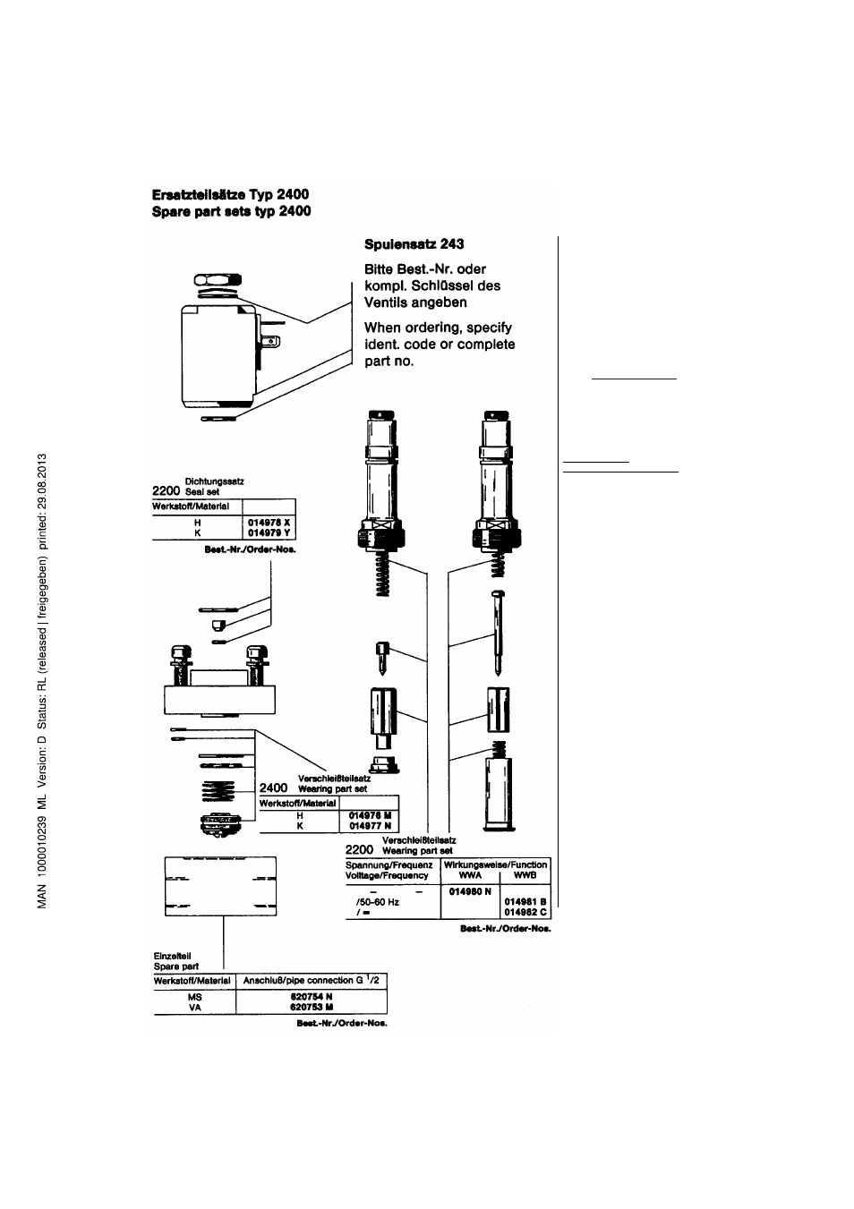 Burkert Type 2400 User Manual | Page 2 / 4