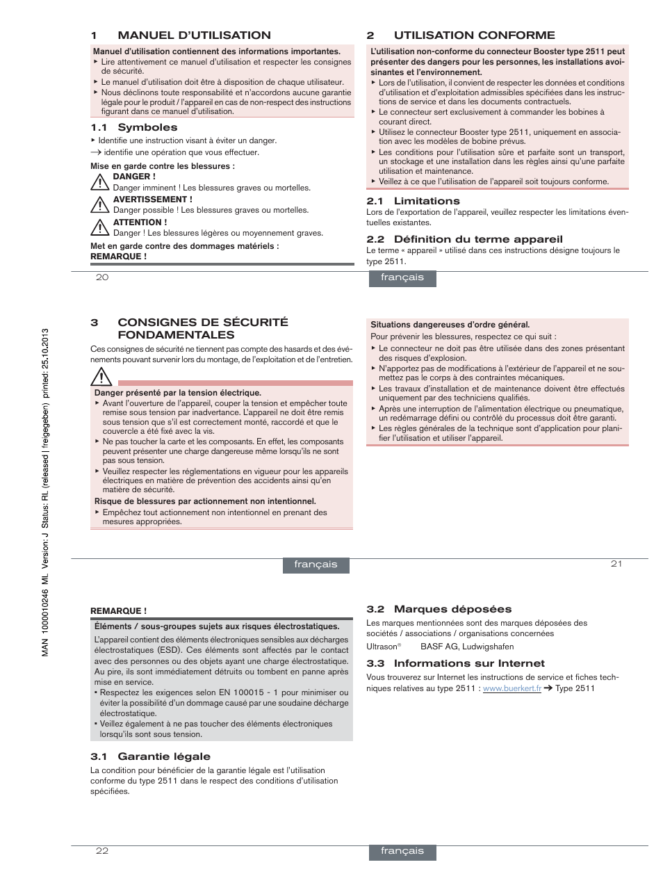 Burkert Type 2511 User Manual | Page 10 / 12