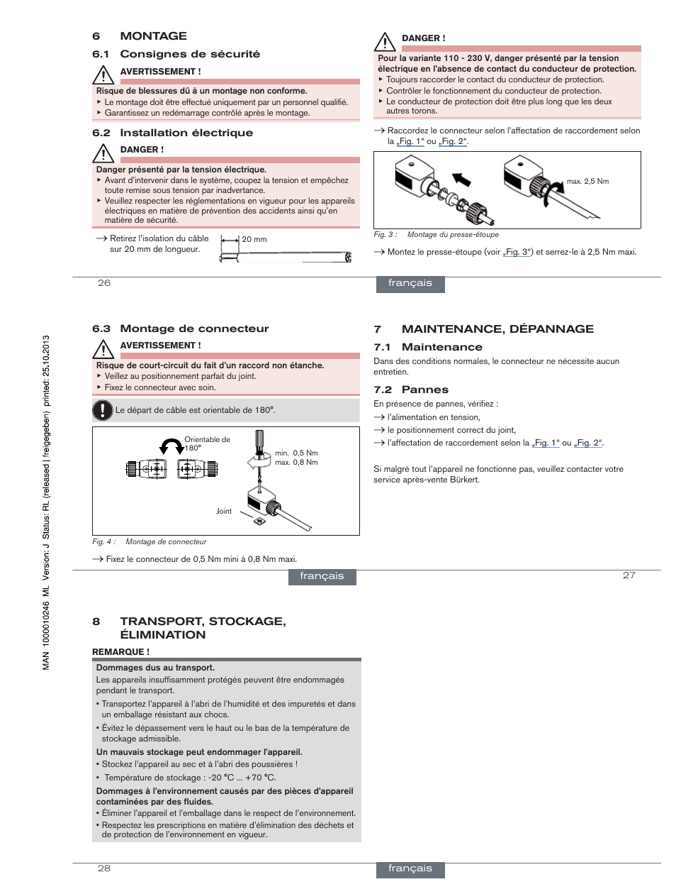 Burkert Type 2511 User Manual | Page 12 / 12