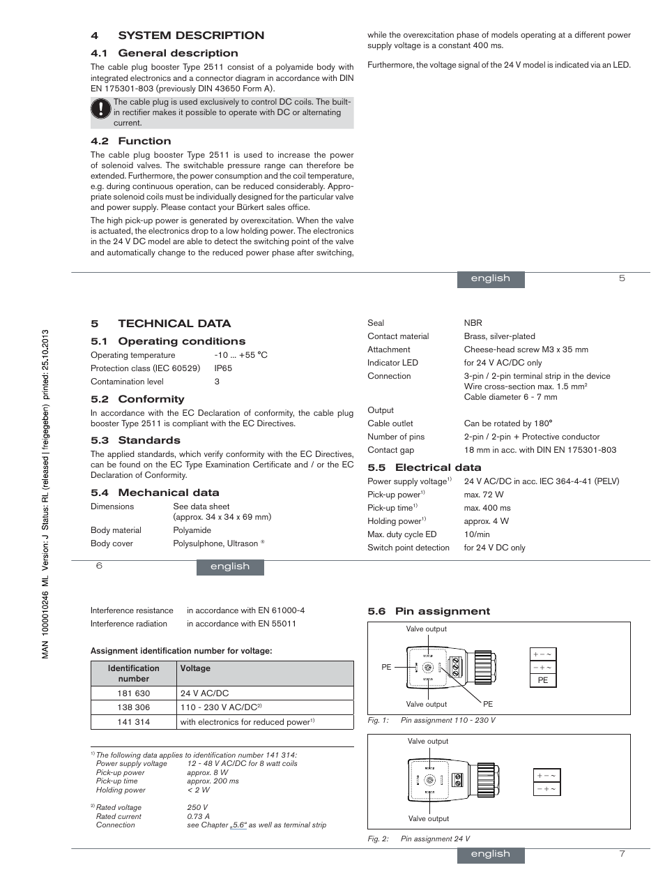 Burkert Type 2511 User Manual | Page 3 / 12