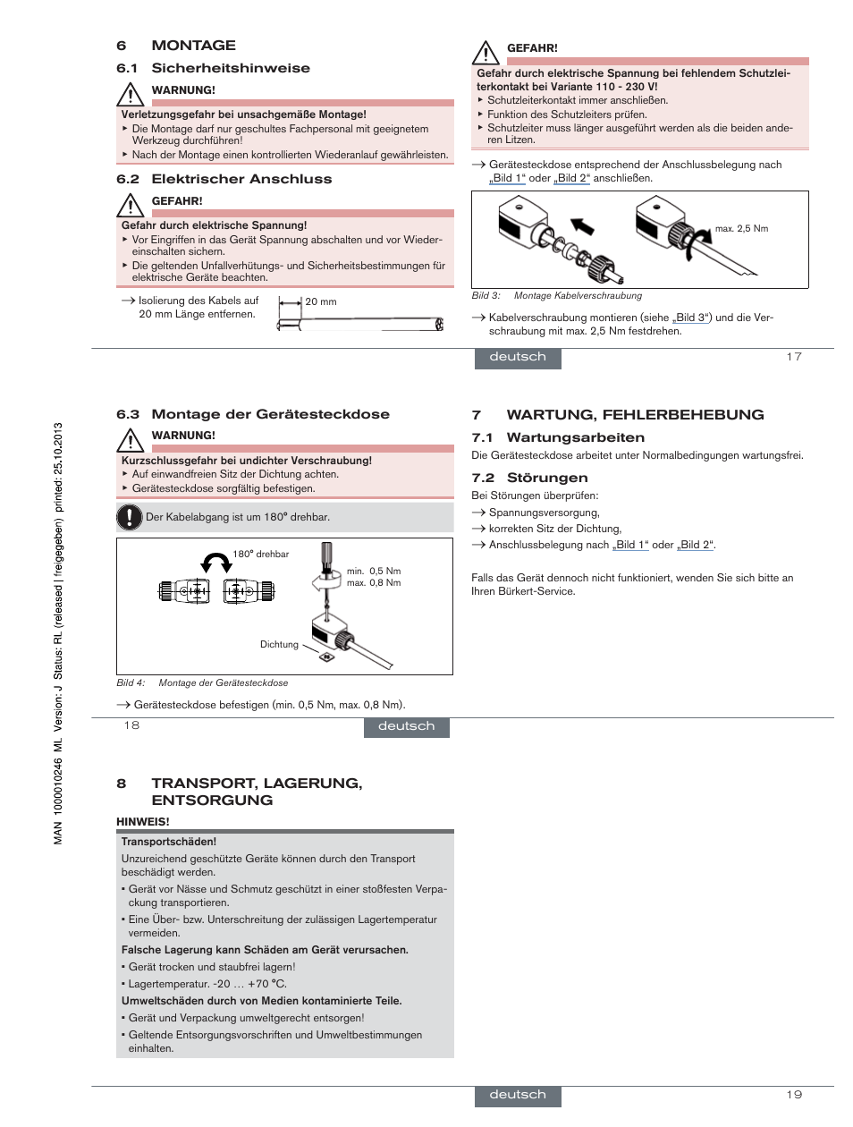 Burkert Type 2511 User Manual | Page 8 / 12