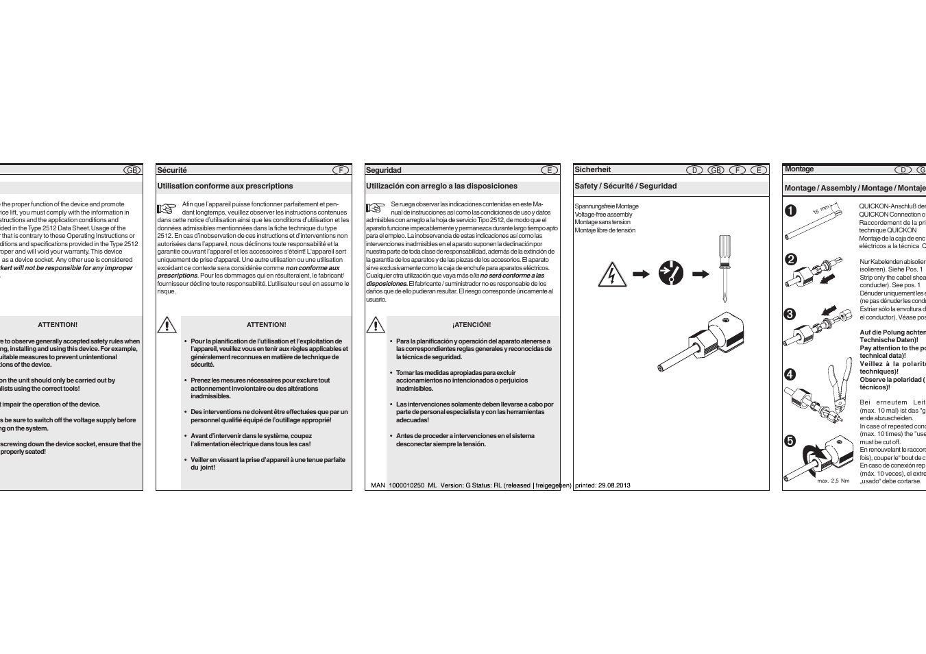 Burkert Type 2512 User Manual | Page 2 / 6