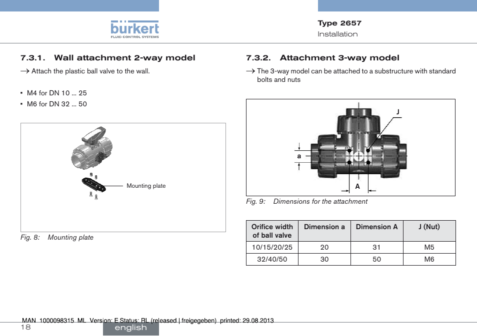 Burkert Type 2658 User Manual | Page 18 / 75