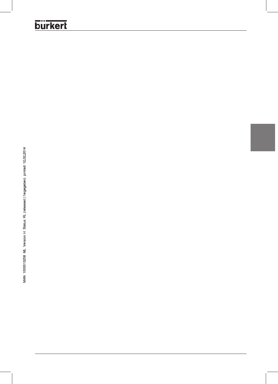 Deutsch | Burkert Type 2712 User Manual | Page 17 / 46