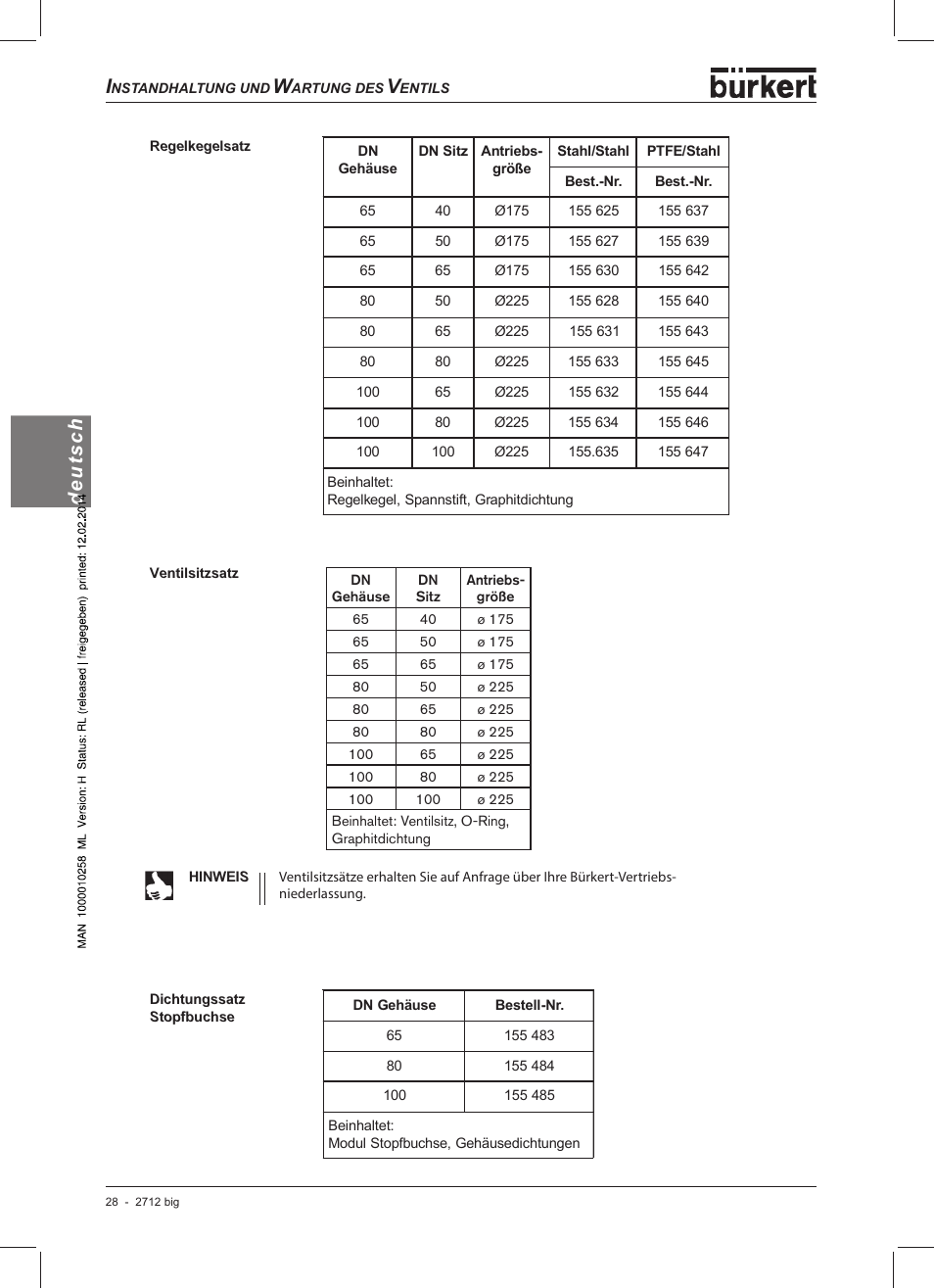 Hc st ue d | Burkert Type 2712 User Manual | Page 30 / 46