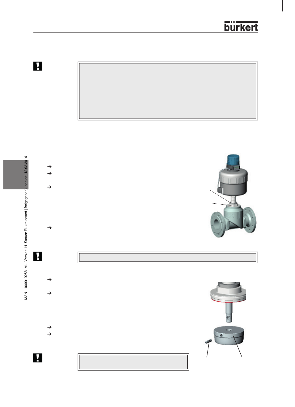 Si aç na rf | Burkert Type 2712 User Manual | Page 40 / 46