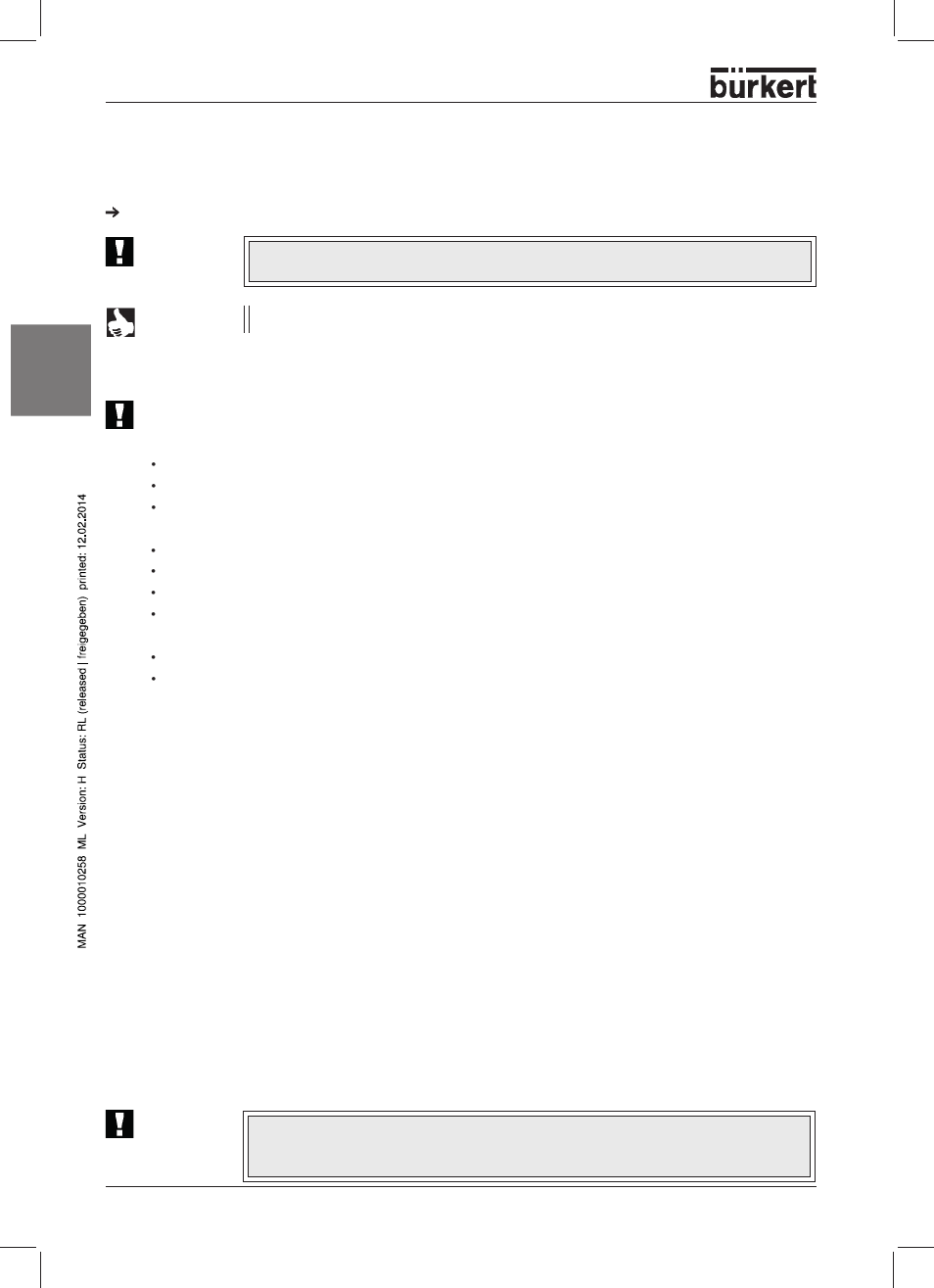 Scope of delivery, Symbols | Burkert Type 2712 User Manual | Page 6 / 46