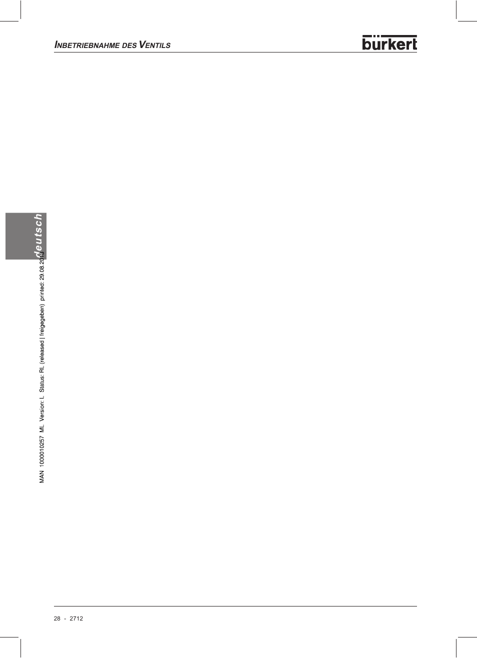 Burkert Type 2712 User Manual | Page 28 / 52