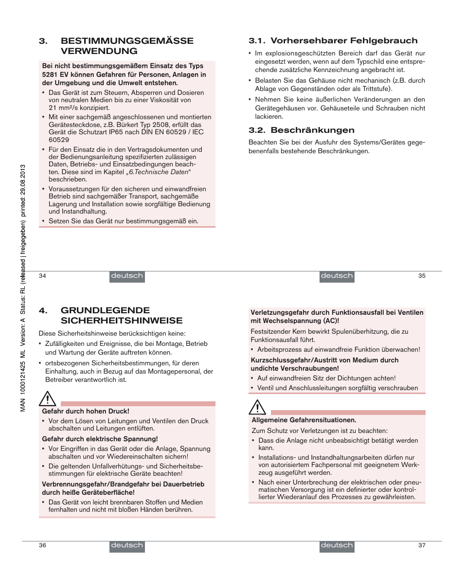 Burkert Type 5281 User Manual | Page 10 / 24