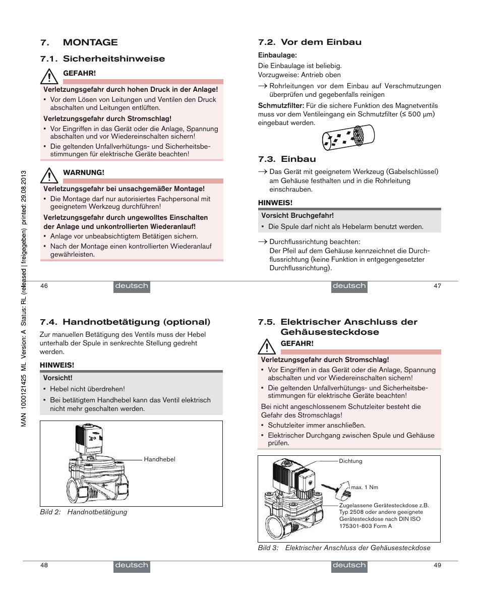 Burkert Type 5281 User Manual | Page 13 / 24