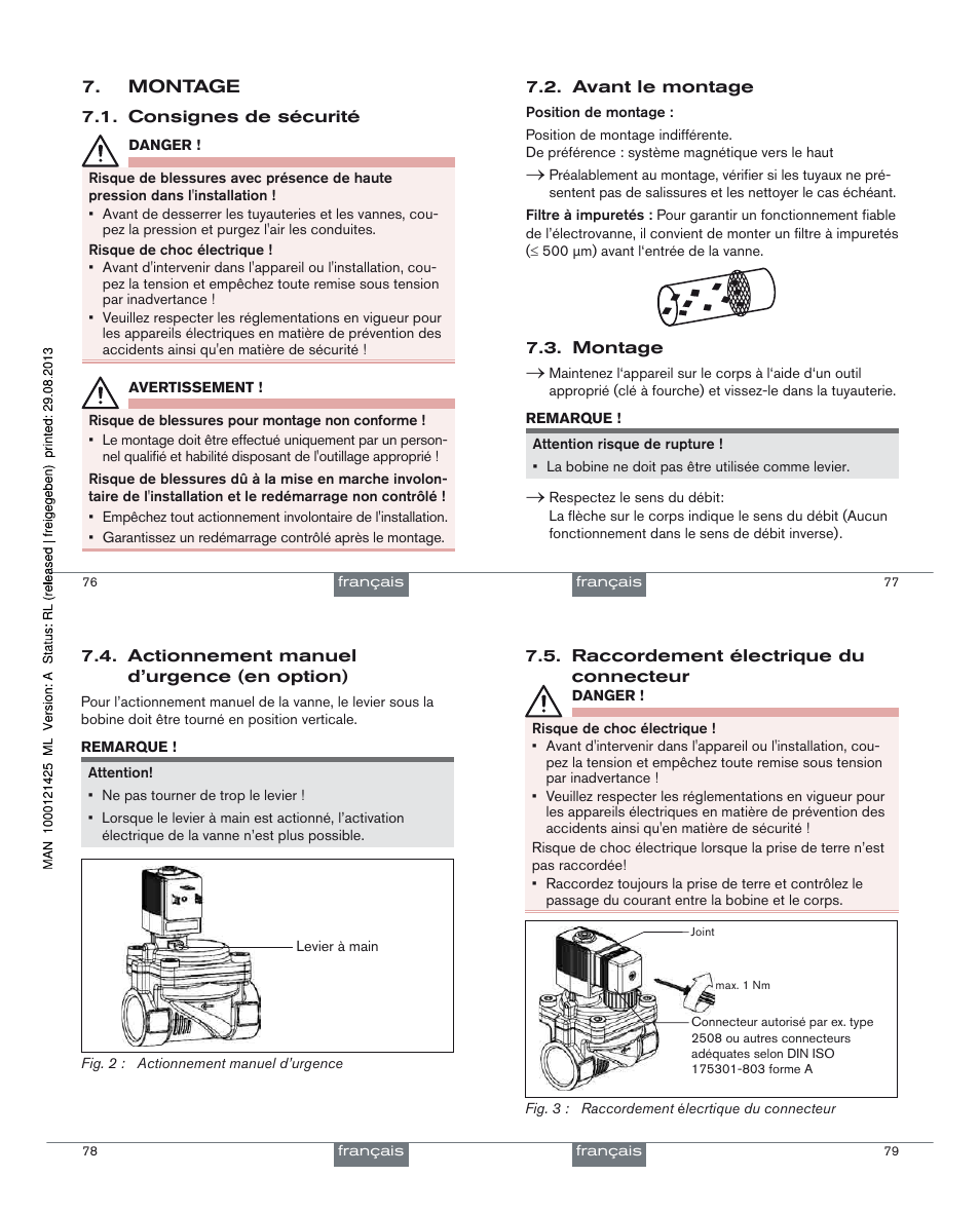 Burkert Type 5281 User Manual | Page 21 / 24