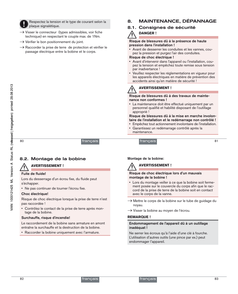 Burkert Type 5281 User Manual | Page 22 / 24
