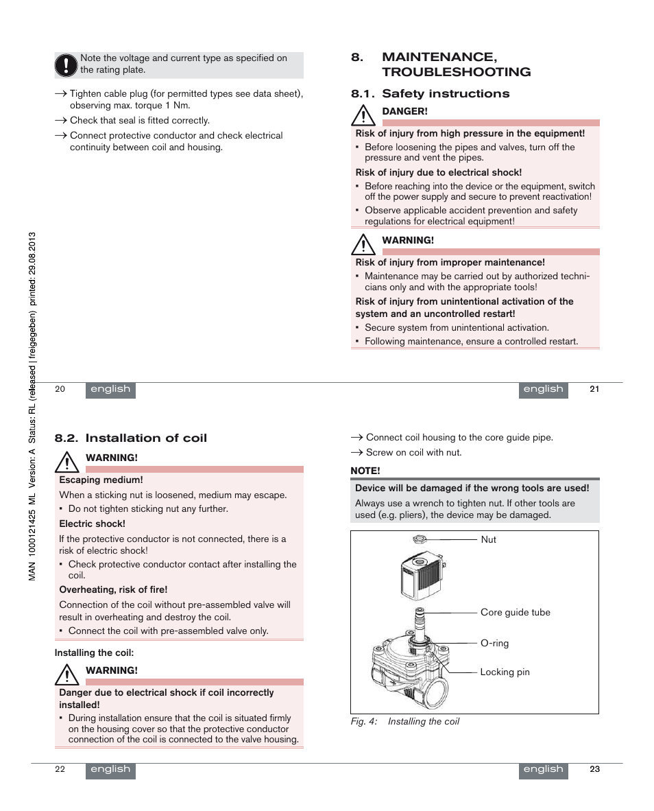 Burkert Type 5281 User Manual | Page 6 / 24