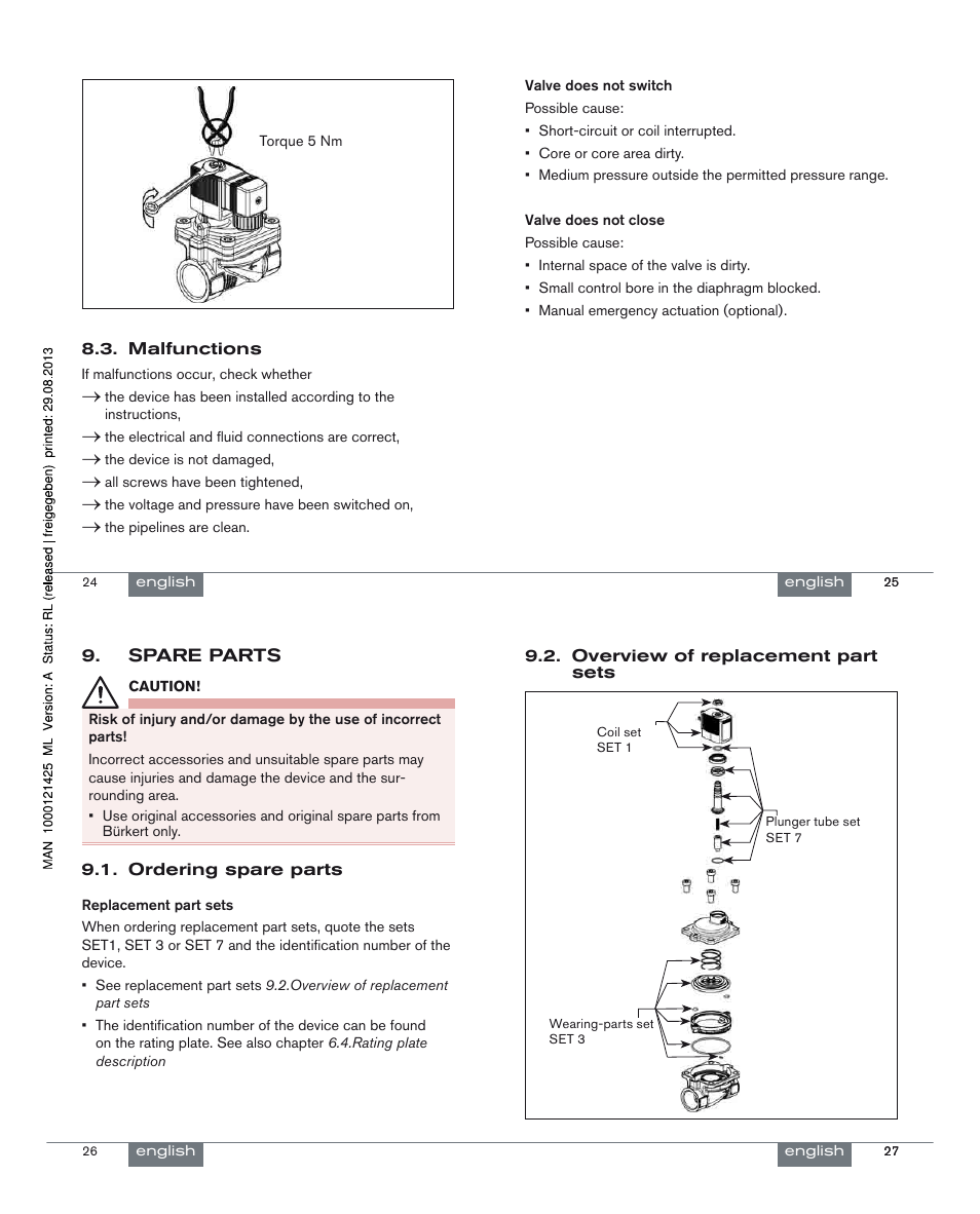 Burkert Type 5281 User Manual | Page 7 / 24