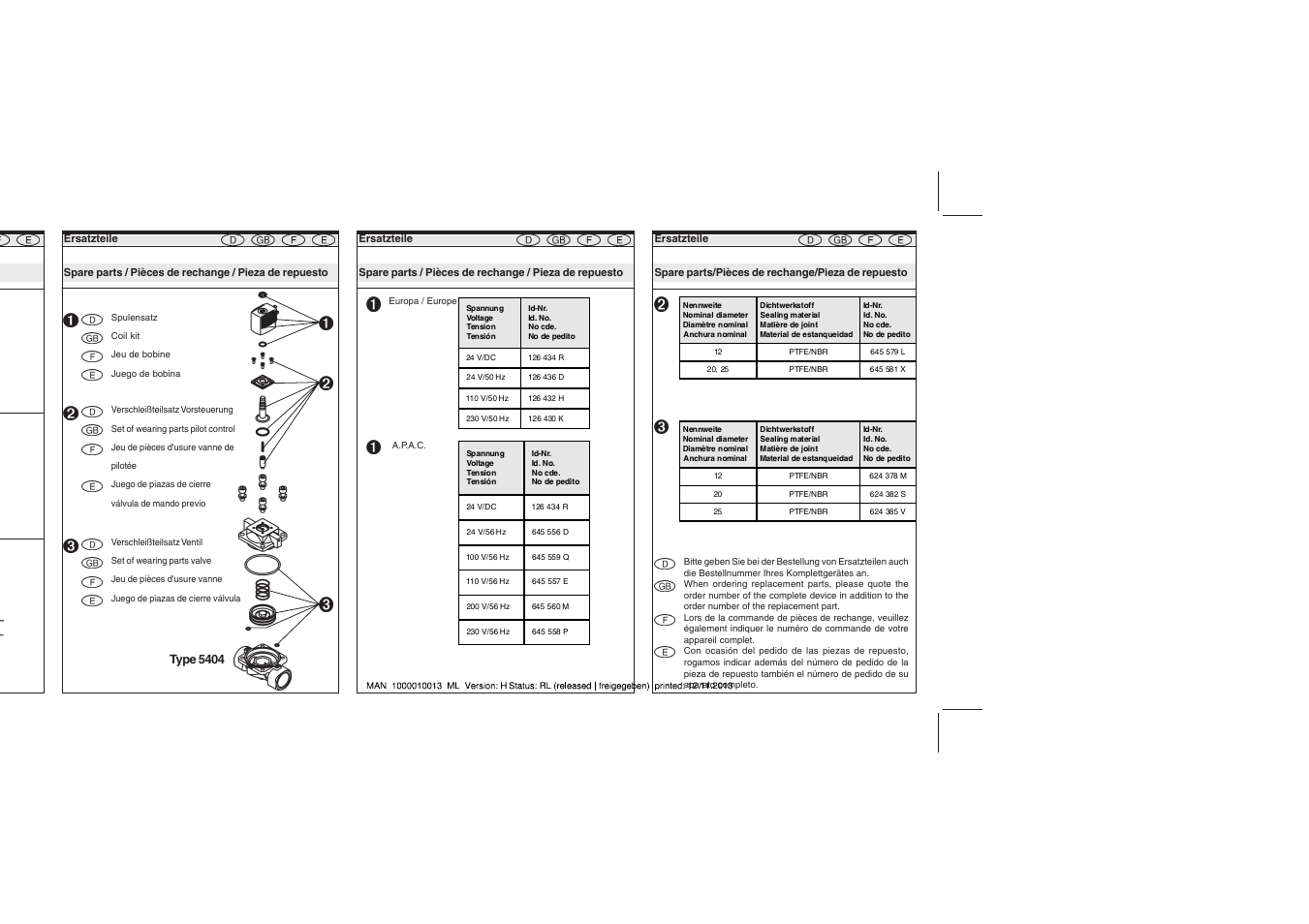 Type 5404 | Burkert Type 5404 User Manual | Page 6 / 6