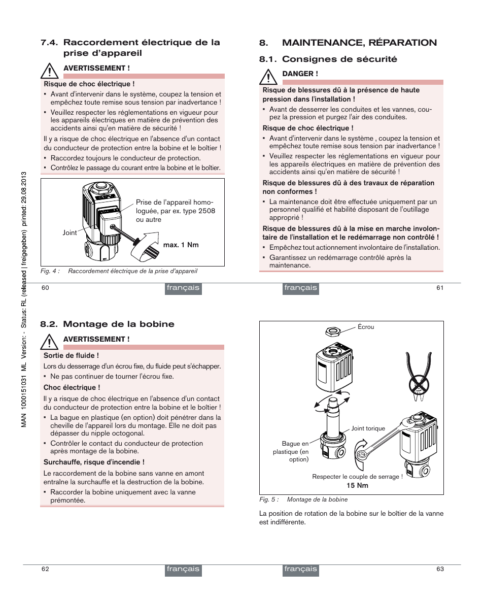 Burkert Type 5406 User Manual | Page 17 / 18