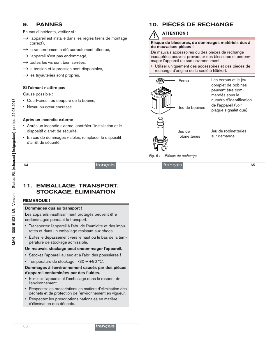 Burkert Type 5406 User Manual | Page 18 / 18