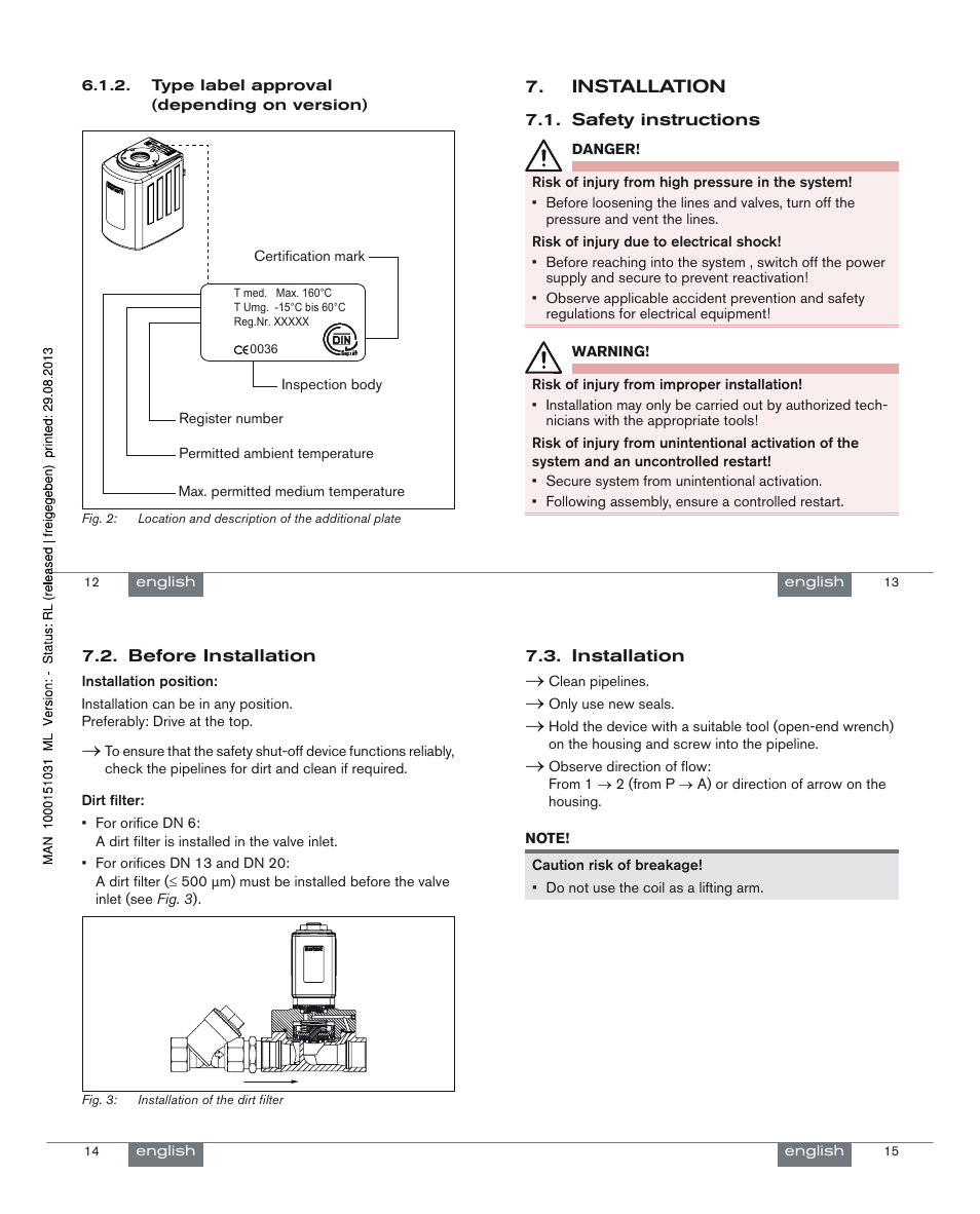 Burkert Type 5406 User Manual | Page 4 / 18