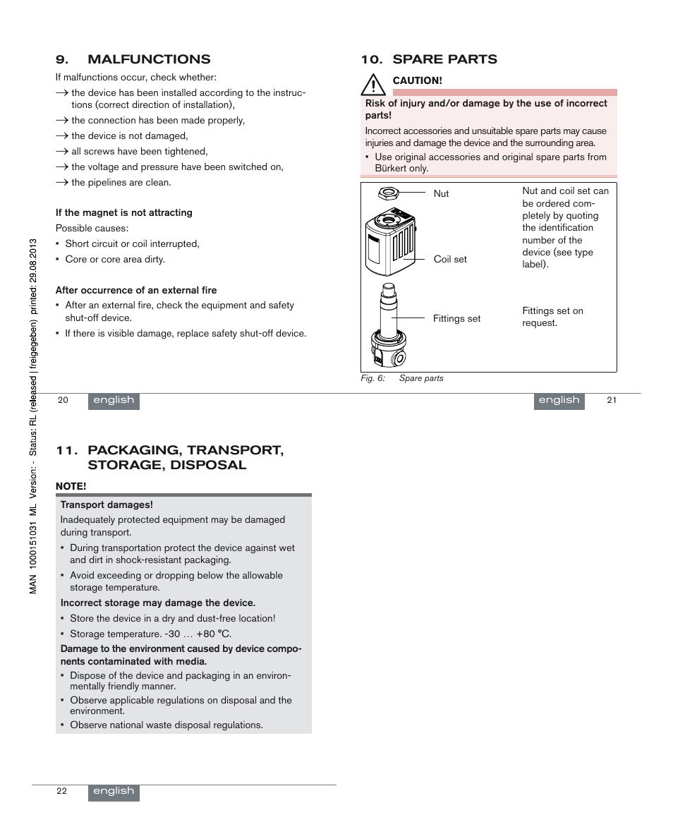 Burkert Type 5406 User Manual | Page 6 / 18