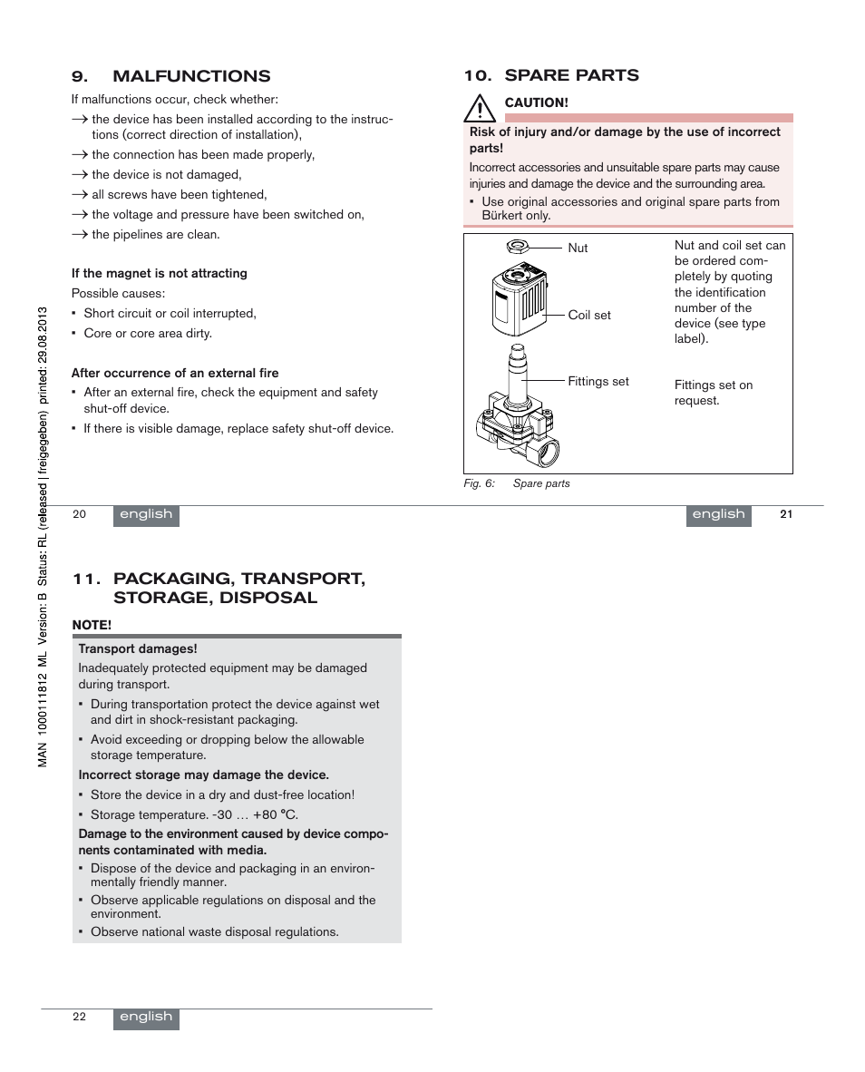 Burkert Type 5407 User Manual | Page 6 / 18