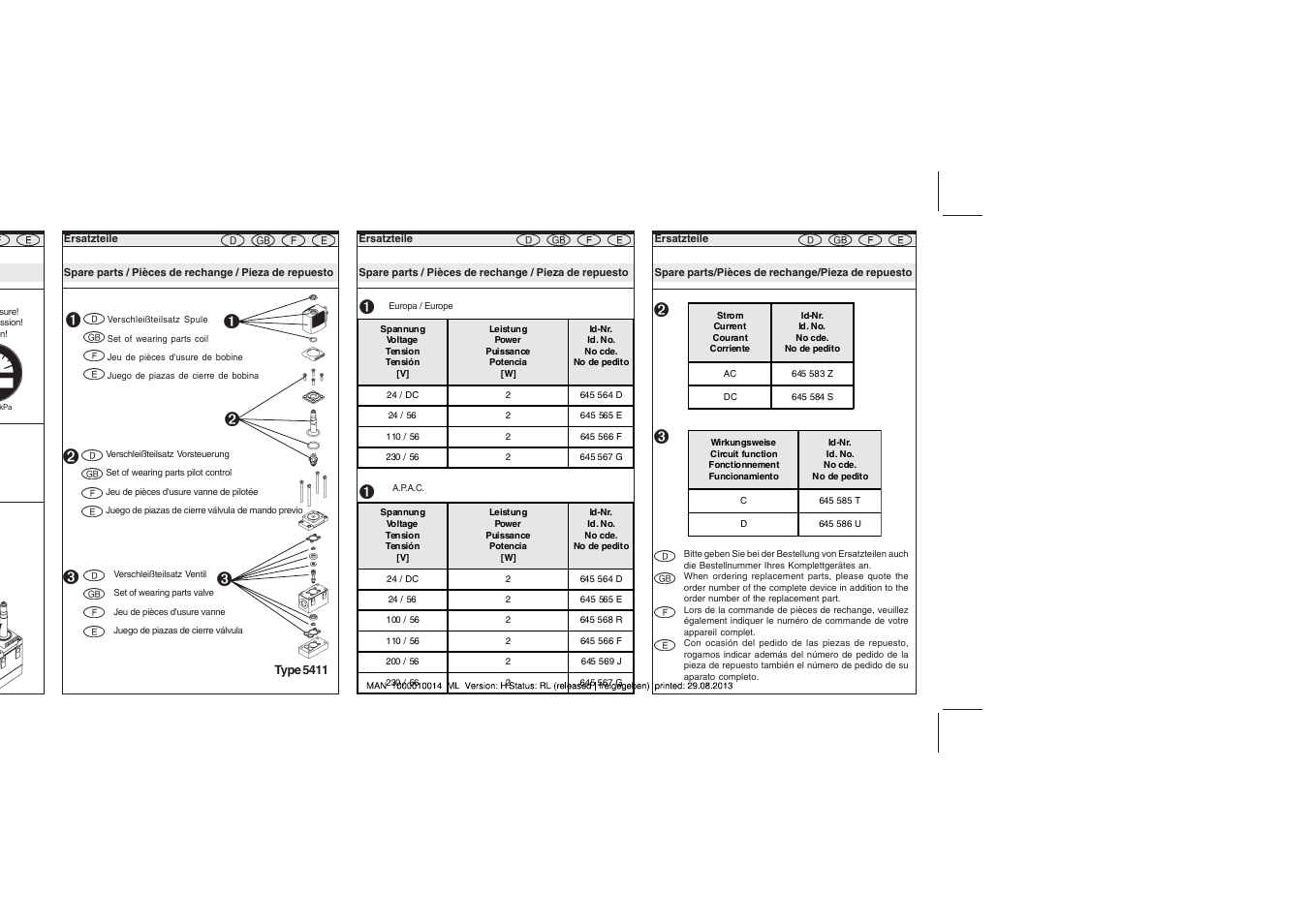 Burkert Type 5411 User Manual | Page 6 / 6