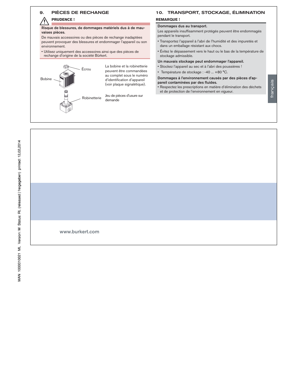 Burkert Type 6012 User Manual | Page 12 / 12