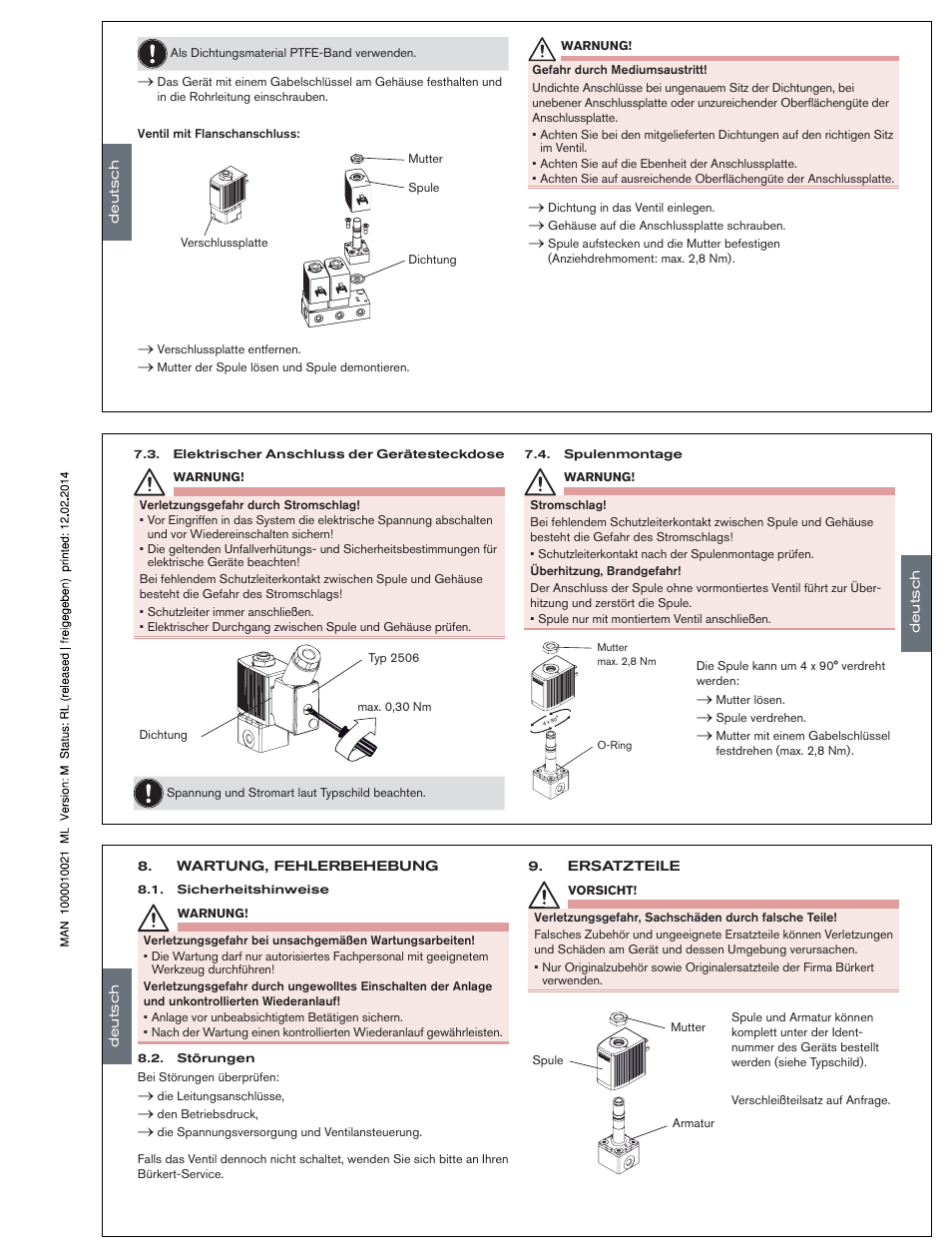 Burkert Type 6012 User Manual | Page 7 / 12